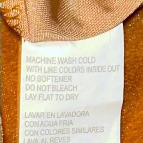 Fabletics Velvet Honey/Tan Color Hoodie Zip-Up Size Small - Picture 8 of 9